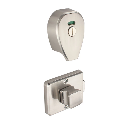 Pestillo clasico para divisiones de baños de aleacion de zinc