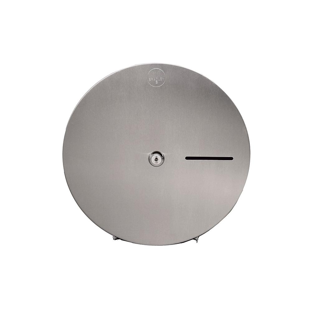 Dispensador de papel Jumbo en acero inoxidable Bradley