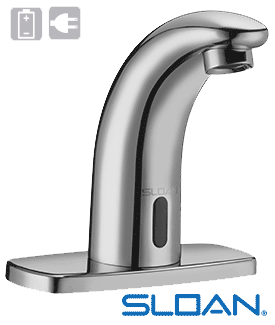 Griferia con sensor AC-DC Sloan