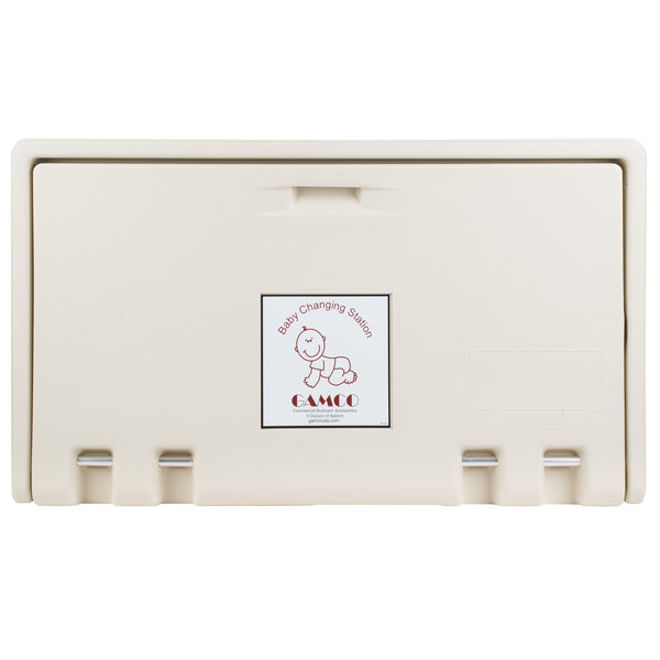 Cambiador de bebe Horizontal y antimicrobial Gamco