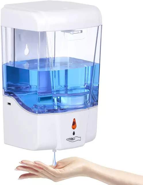 Dispensador automático plástico ABS de jabón y gel