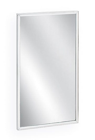 Espejo templado con marco en acero inoxidable 24&quot;*60&quot; Bradley