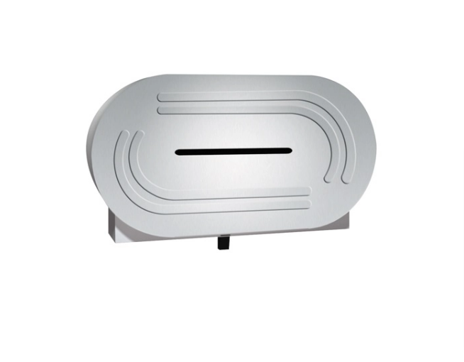 Dispensador de papel higiénico con rollo jumbo de 9&quot; de perfil bajo – surface mounted