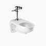 Inodoro Fluxómetro aéreo sujeto a pared Sloan con descarga 1.28gpf/4.8lpf