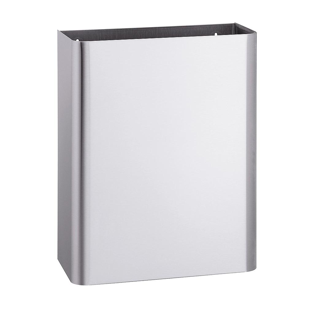 Zafacon en acero inoxidable con capacidad de 12GL marca Bradley