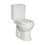 Inodoro de dos piezas Junior para niños semi-elongado con descarga 1.28gpf/4.8lpf incluye asiento marca WDR